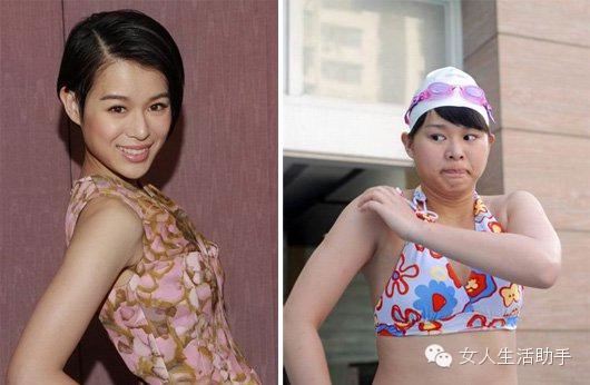 女星胖瘦对比太震惊,胖前屌丝瘦后女神!