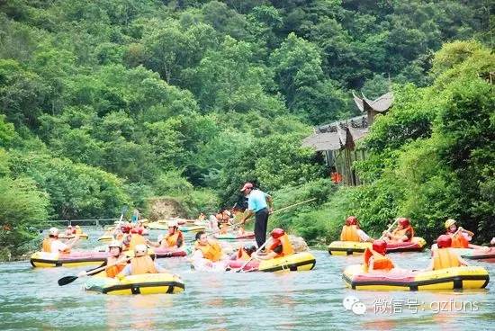 12, 河源桂山大峡谷漂流