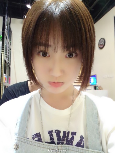 中国最美校服女生高晴生活照