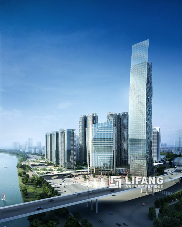 力方超高层建筑表现效果图作品(二)