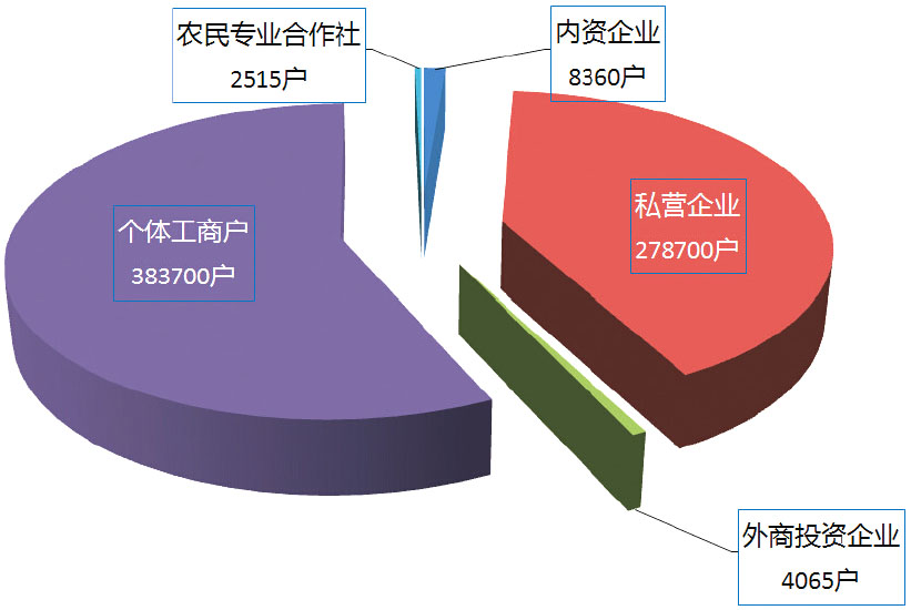 今年上半年广东各类市场主体每日增长图