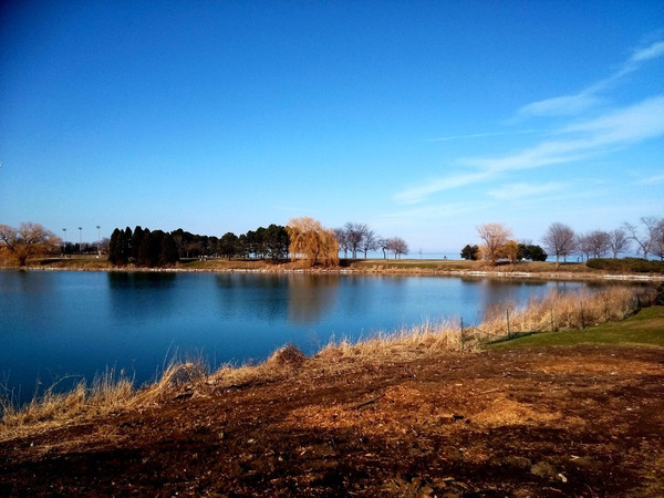 northwestern lake view,摄/蒋天琪