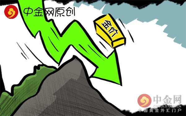 Comex期金周五收跌1.05% 刷新五年来的新低