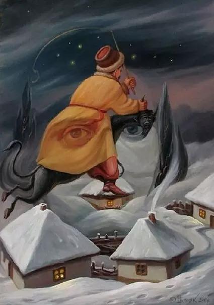 神秘画中画:不可思议的视觉心理艺术