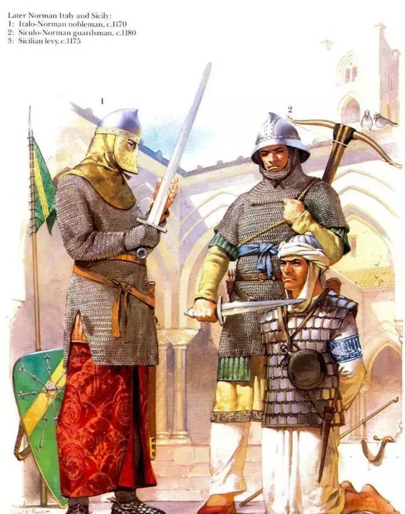 诺曼骑士 (norman knight 950-1204) 意大利与西西里诺曼人