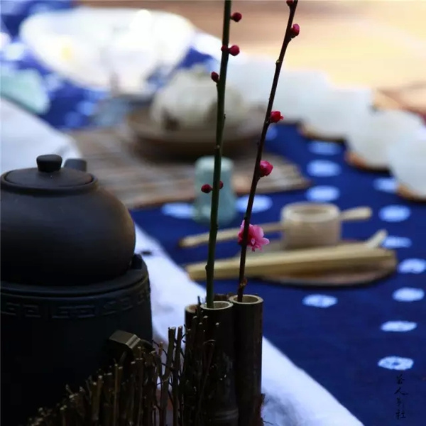 春天里飘落的花瓣 | 茶席秀