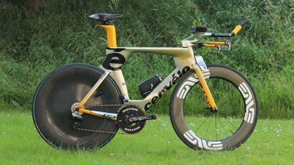 史蒂芬·卡明斯的环法战车:cervelo p5