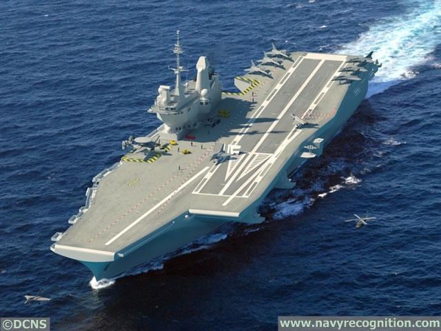 5万吨航母设计 法国方案公布