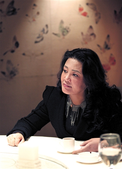 张兰 俏江南创始人，原俏江南集团董事长，2009年，她首次登上胡润餐饮富豪榜，排名第三，财富估值为25亿元。资料图片