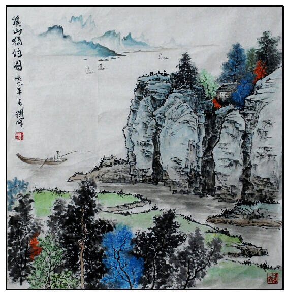 【千墨艺术馆】画家刘峰作品赏析