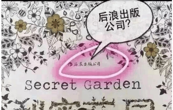 秘密花园正版盗版原版中文版英文版之间区别?