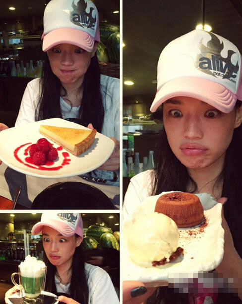 舒淇秀美食
