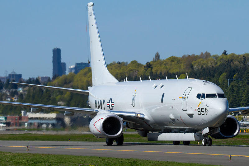 p-8a曾安装过大型机腹海岸线监视雷达,吊舱源自an/aps-149