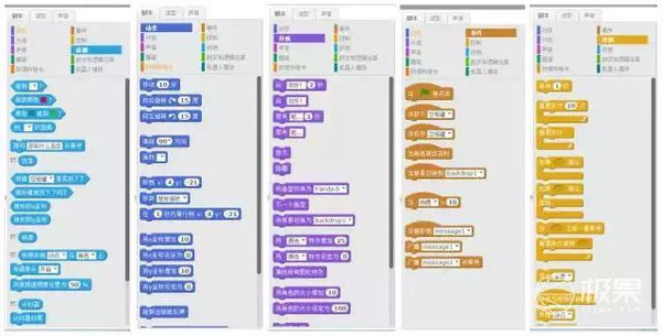 通讯部分;其中arduino部分兼容所有arduino主板的scratch编程,而机器