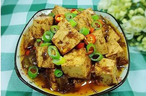 虾酱烧豆腐