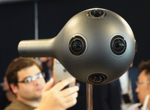 五六万美元让人密恐的诺基亚VR设备是什么球