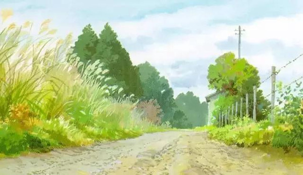 宫崎骏动漫里的唯美夏天,原来都是他画的