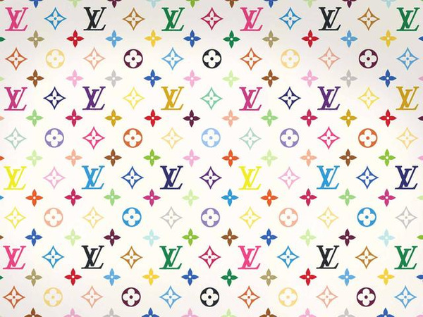 在村上隆的花色logo设计出现以前,传统lv的monogram贯用稳重的色彩来