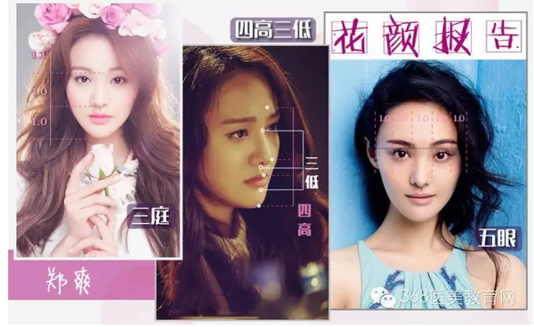 谁能拥有"黄金比例脸?