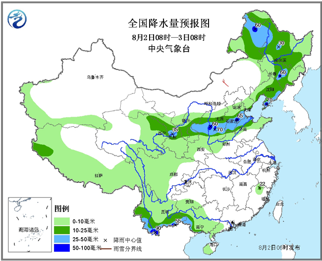 同时,昨天早晨到今天,北方的甘肃中部,陕西北部,山西中部,山东中部等