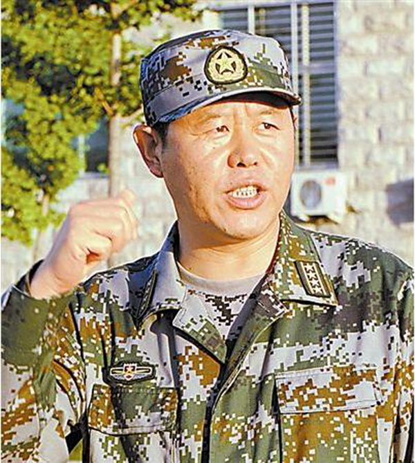第38集团军原军长刘振立少将升任武警部队参