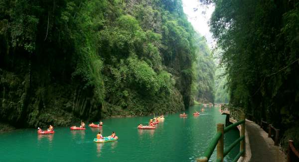 避暑胜地四:彭水阿依河