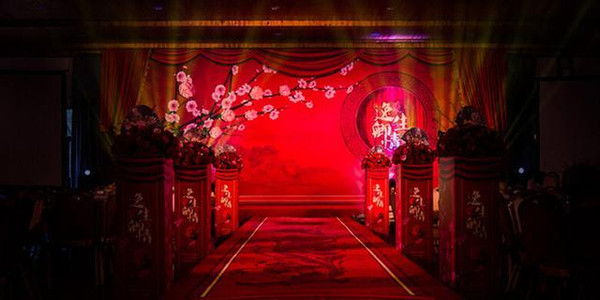 户外中式婚礼 最浓郁的中国风味婚礼