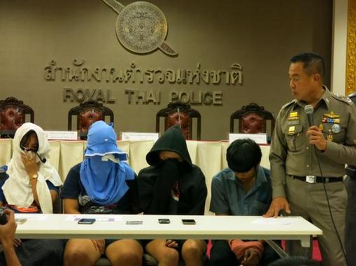 5名泰国人被捕 涉嫌贩卖泰国女性到中国卖淫