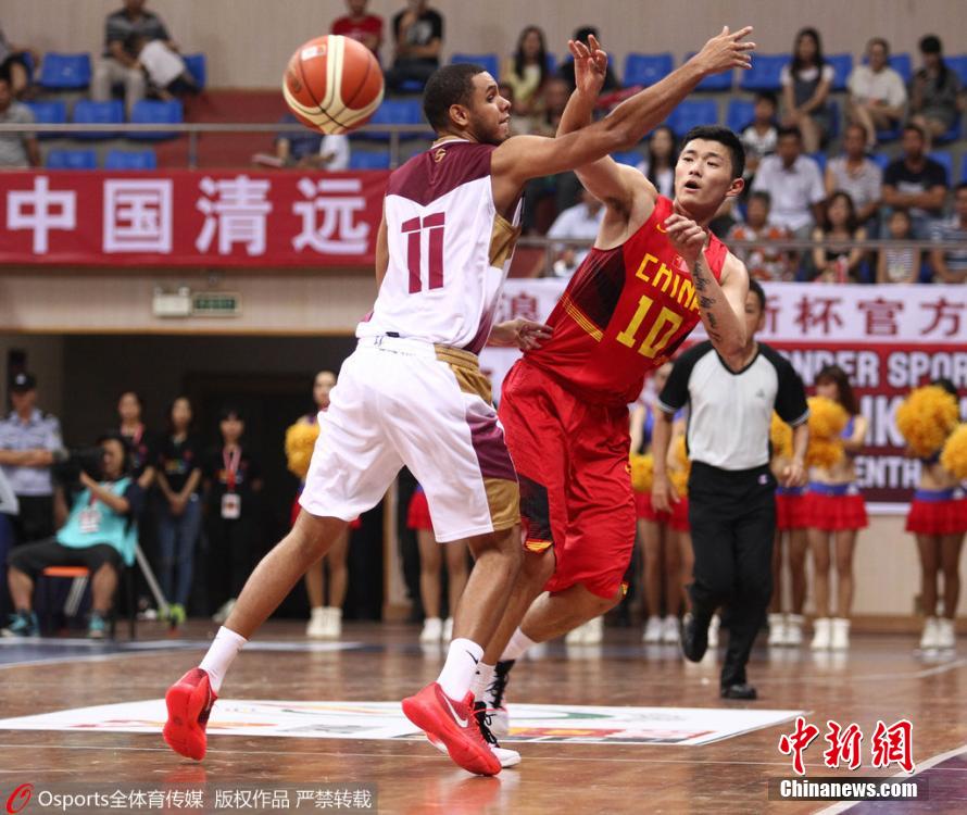 斯坦科维奇杯洲际篮球赛 中国72:82负委内瑞拉