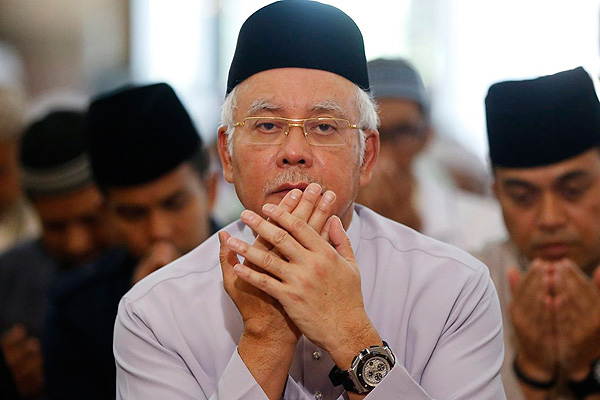 马来西亚反贪局:总理账户上7亿美元是捐赠不