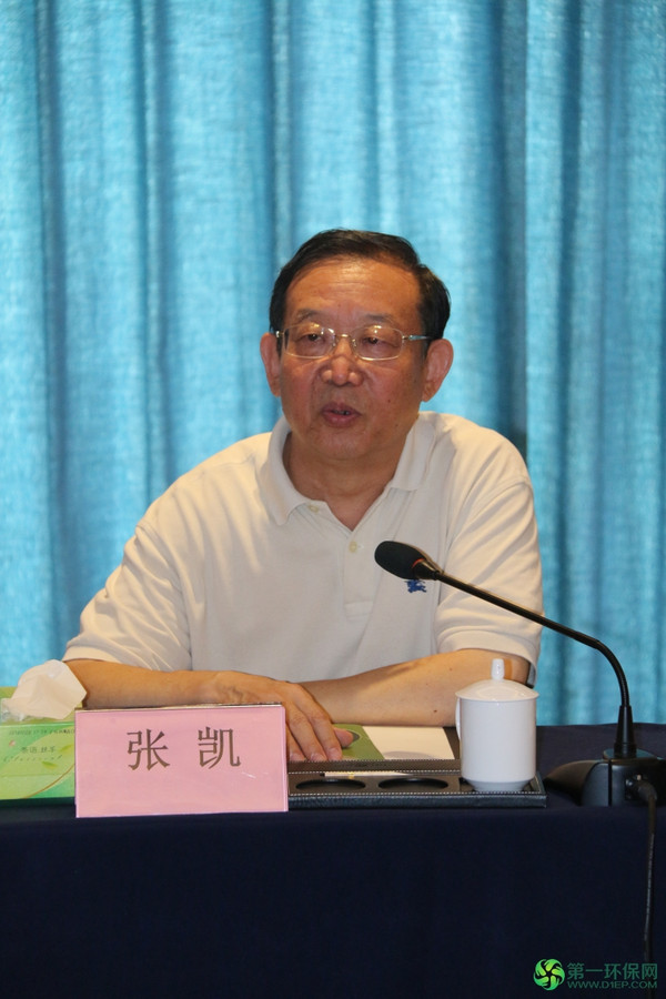 山东省环境保护产业协会会长张凯:张会长首先回忆了去第一环保网总部