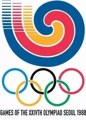 1988年韩国汉城第二十四届奥运会会徽