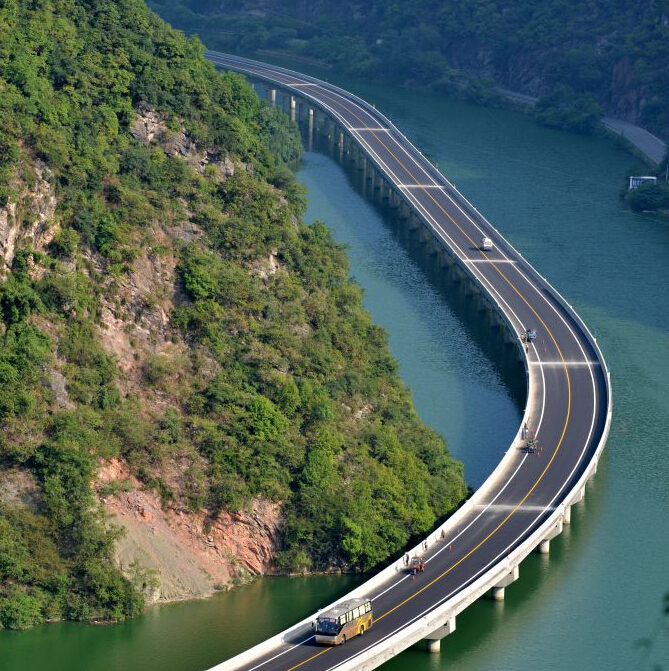 中国新通车高速公路地图,临海公路灌河大桥通车,兴山县水上公路,自隆