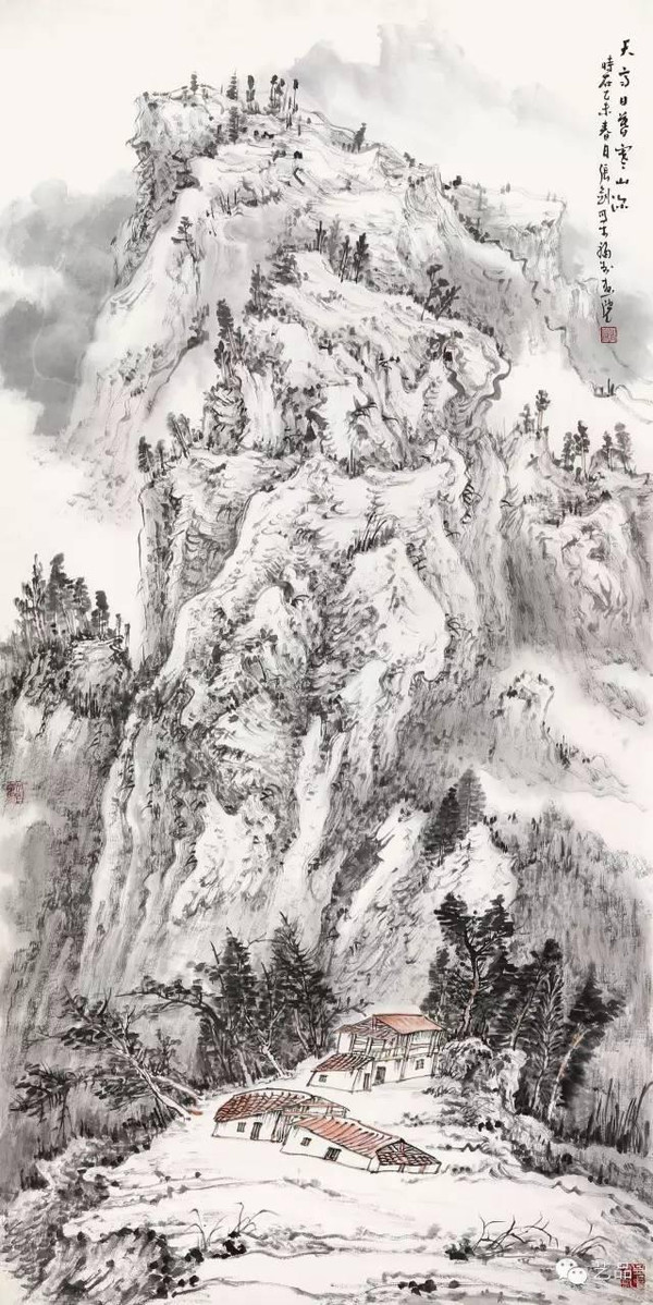 注重传统与写生的创作型闽籍山水画名家张剑
