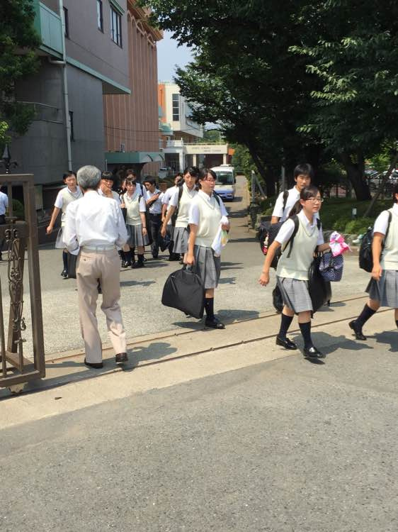 日本高中留学--访问东京偏差值60以上的高中