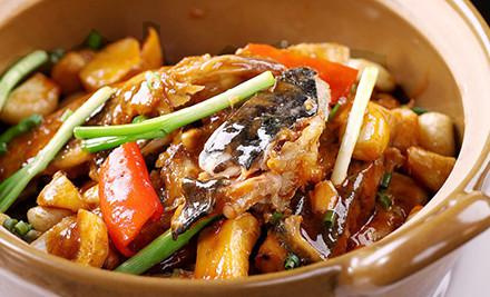 当葡萄酒遇上砂锅美食(惠州美食雄鱼头)客家攻略岛v砂锅海陵威记图片