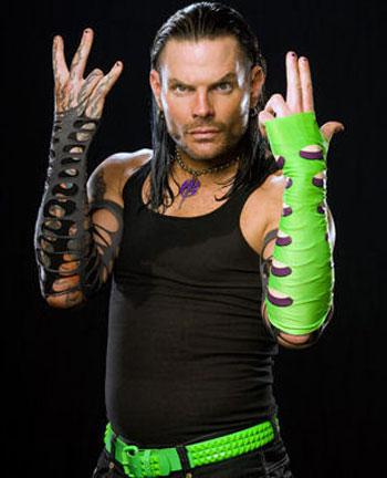 WWE彩虹战士杰夫哈迪Jeff Hardy十大梯子大