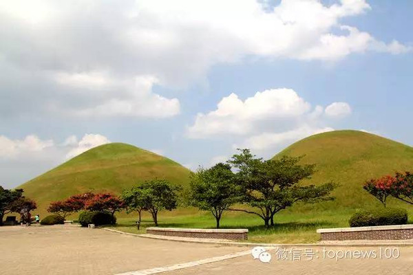 韩国庆州大陵园:新罗王朝贵族的坟墓群