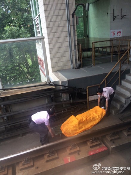 上海一男子擅入地铁4号线轨道 当场死亡-搜狐