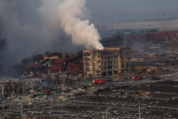 天津滨海新区爆炸"天津滨海新区危化品爆炸发生后,当地46个消防中队