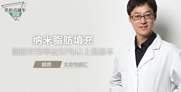 姚然医生谈纳米脂肪填充