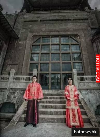 结婚照拍成冥婚照?