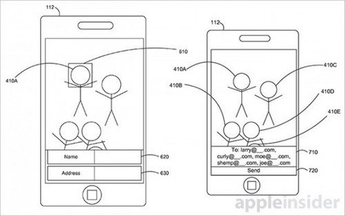 苹果新专利:刷一下脸就能分享照片,苹果手机照