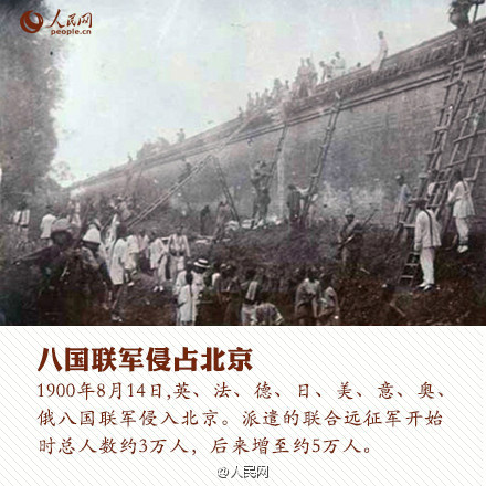铭记:八国联军侵占北京