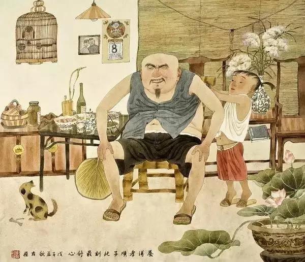 上有老下有小,是我们最幸福的事,看了你就明白了
