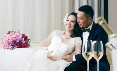 星婚尚|学王祖蓝 拍出超萌女高男矮婚纱照