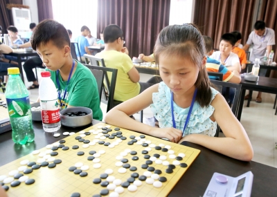 围棋精英赛,职业业余高手混战 职业高手包前三 树人学校险夺冠(图)