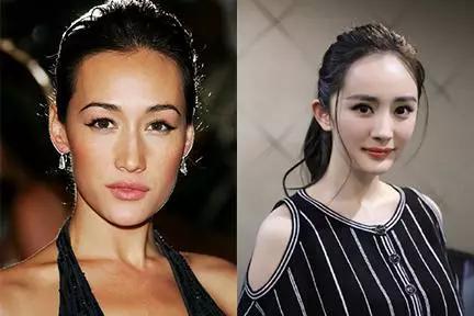 特征:一般的长型脸额头都比较宽,面部线条比较平,横向距离较小,所以
