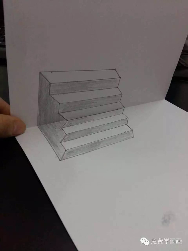 【作业点评3】看看我画的3d楼梯