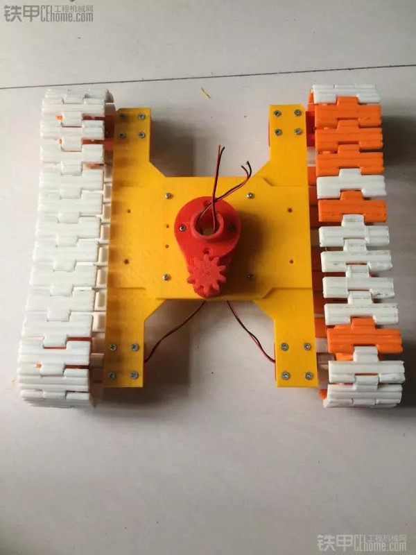 历时45天 3d打印的挖机